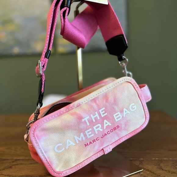 NWT！Marc Jacobs The Camera Bag -Tie dye Blue -canvas